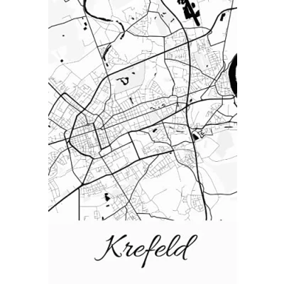 Image of Krefeld: deine Stadt, Region, Heimat! Notizbuch DIN A5 karierte 120 Seiten Geschenk