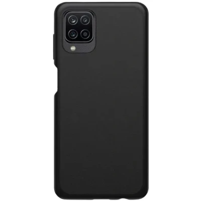 Image of OtterBox React Plastic Back Cover Black Samsung Galaxy A12