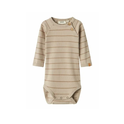 Image of Lil&#039; Atelier Langarm Body for kids, Size: 56, Pure cashmere