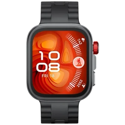 Image of Huawei Watch Fit 4 Pro Grey (Black Rubber Strap)