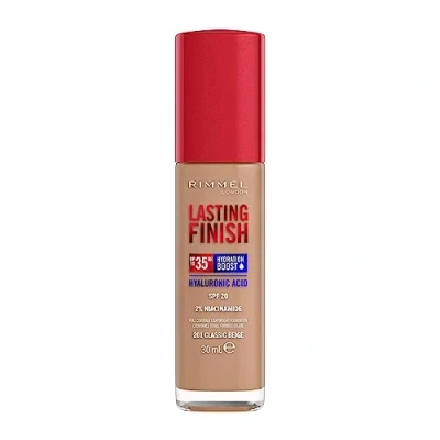 Image of Rimmel Lasting Finish 35Hr Foundation 30ml (Various Shades) 201 Classic Beige