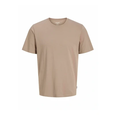 Image of Jack &amp; Jones JJE TEE Oneck Basic Tshirt, Men&#039;s, Size: Large, Mocha meringue