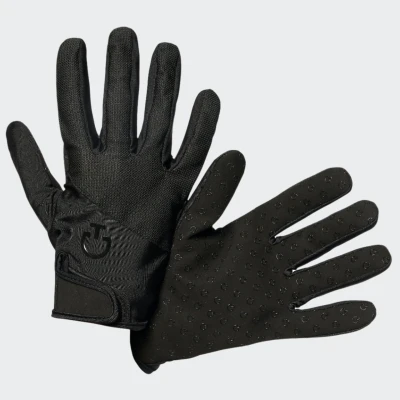Image of Cavalleria Toscana CT Mesh Grip Gloves Black 8 Horse &amp; Equestrian Riding