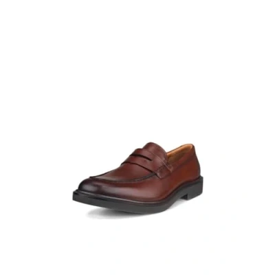Image of ECCO Metropole London Slipons, Men&#039;s, Size: 5.5, Cognac Leather