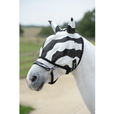 Image of Bucas Buzz Off Zebra Fly Mask