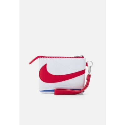 Image of Nike Sportswear ICON Cortez Wristlet Unisex Wallet, Size: One Size, White/varsity royal/varsity red