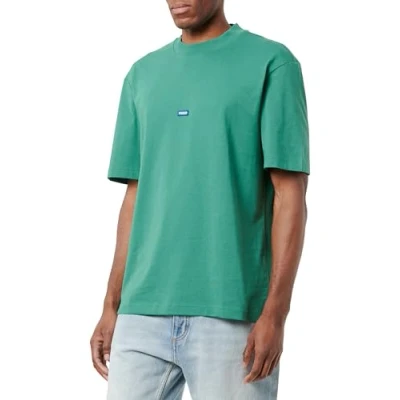 Image of HUGO Nieros Basic Tshirt, Men&#039;s, Size: Medium, Open green