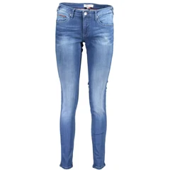 Image of Tommy Jeans Women&#039;s Denim Pants, Blue (New Niceville Mid Stretch), 26W / 32L