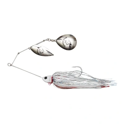 Image of Savage Gear Da&#039;Bush Spinnerbait 16Cm 32G Sinking White Silver