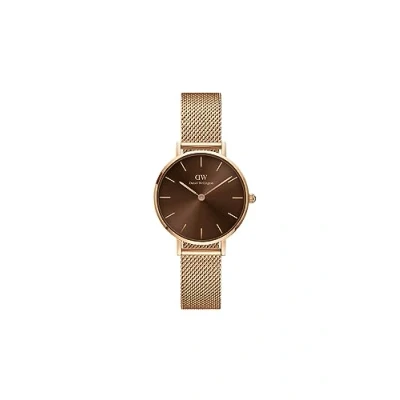 Image of Daniel Wellington Petite AMBER, 28MM RG Watch Rose goldcoloured, Size: 28, gold coloured