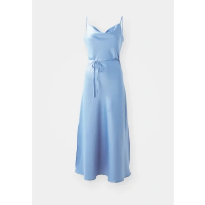 Image of YAS THEA Strap LONG dress Cocktail / Party dress, Women&#039;s, Size: 8, Ashleigh blue