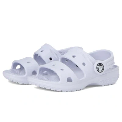 Image of Crocs Classic Unisex Mules for kids, Size: 9K, Purple moon Synthetics