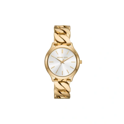 Image of Michael Kors SLIM Runway Watch goldcoloured, Women&#039;s, Size: One Size, Gold coloured