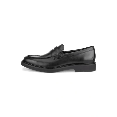 Image of ECCO Men&#039;s London Penny Loafer, Black, 8 8.5