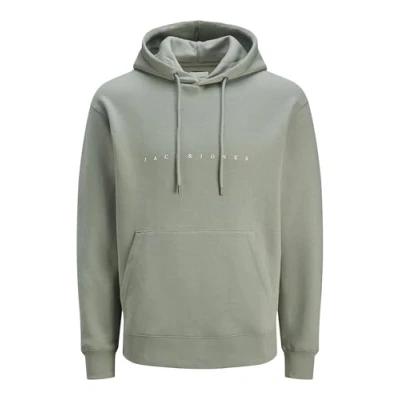 Image of Jack &amp; Jones Jjestar HOOD Hoodie, Men&#039;s, Size: XS, Iceberg green
