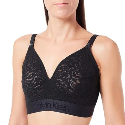 Image of Calvin Klein Underwear Triangle bra, Women&#039;s, Size: Small, Black