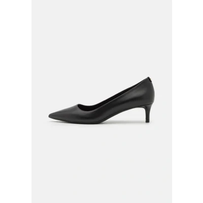 Image of Michael Kors Alina FLEX Kitten Classic heels, Women&#039;s, Size: 3.5, Black Leather
