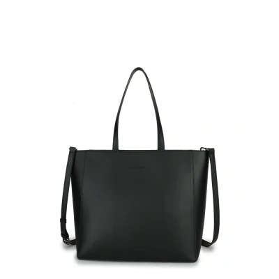 Image of Carlheim Women&#039;s Totebags ELLA PREMIUM Genuine Leather, Black, standard Size, Minimal, One Minimal