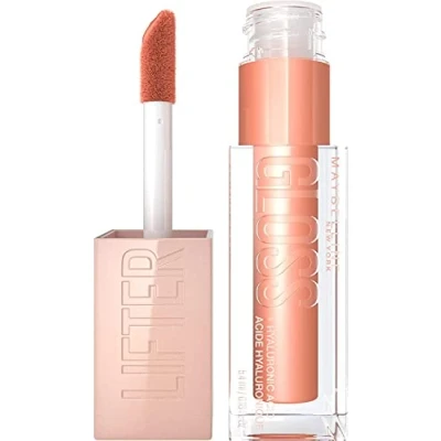 Image of Maybelline Lifter Gloss Hydrating Lip with Hyaluronic Acid 5g (Various Shades) 007 Amber
