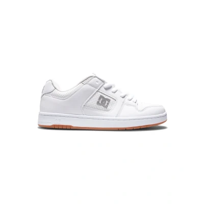 Image of DC Shoes Manteca Trainers, Size: 9, white battleship Leather