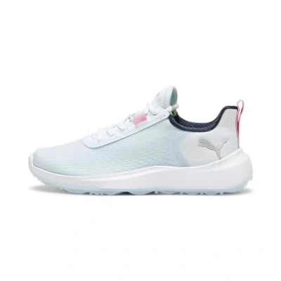 Image of Puma Golf Fusion Crush Sport shoes, Women&#039;s, Size: 5, Icy blue/pink icing Textile