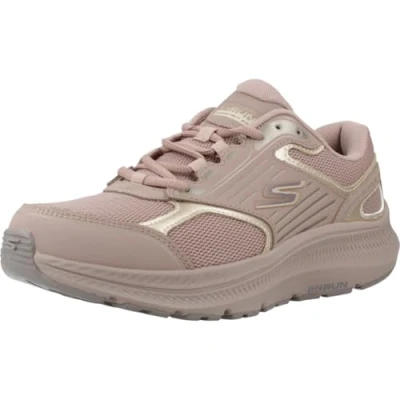 Image of Skechers GO RUN Consistent 2.0 Trainers, Women&#039;s, Size: 3, Light brown/gold Leather and textile