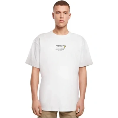Image of Upscale by Mister TEE Intepol Oversize Print Tshirt, Men&#039;s, Size: XL, White