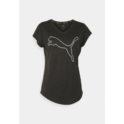 Image of Puma TOP Short Sports Tshirt, Women&#039;s, Size: Small, Black