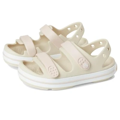 Image of Crocs Crocband Cruiser Unisex Pool slides for kids, Size: 24/25, Sandstone shoes