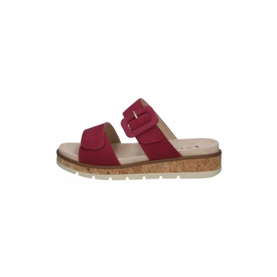 Image of CAPRICE Women&#039;s 9 27206 44 Mule, Fuchsia Suede, 6.5 UK