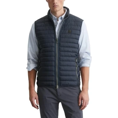 Image of Marc O&#039;Polo MIT Wasserabweisender Waistcoat, Men&#039;s, Size: XL, Dark navy