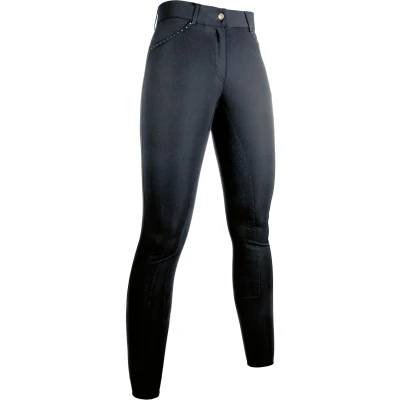 Image of HKM Riding Breeches Rosegold Glamour Style Alos seat