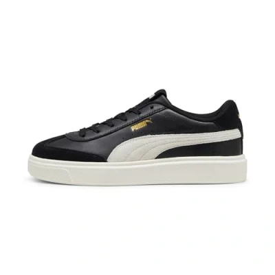Image of Puma Lajla T TOE WNS Trainers, Women&#039;s, Size: 8, black warm white Leather/synthetics