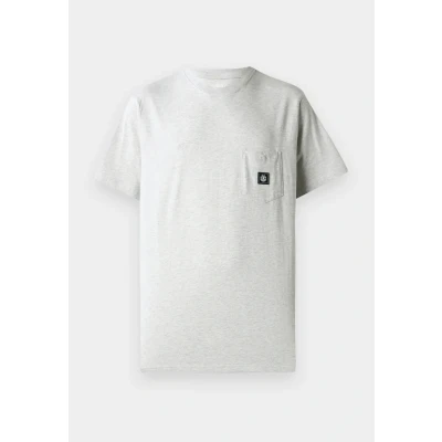 Image of Element ICON Label Pocket Basic Tshirt, Men&#039;s, Size: Small, Grey