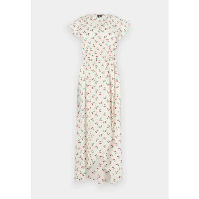 Image of Vero Moda Vmpage LONG WRAP Dress Maxi dress, Women&#039;s, Size: Medium, Snow white