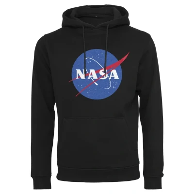 Image of Mister Tee NASA Hoody Hoodie, Men&#039;s, Size: Medium, Black