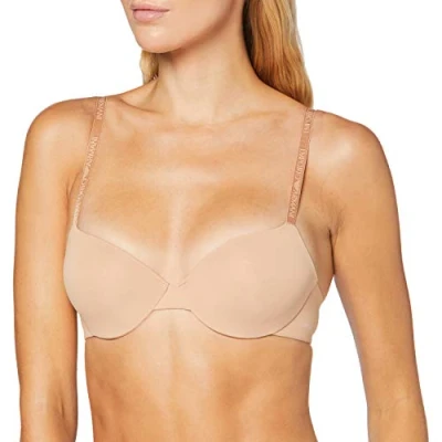 Image of Emporio Armani Invisible BRA Tshirt bra, Women&#039;s, Size: 38B, Cammello