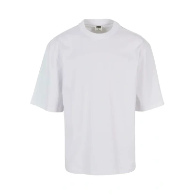 Image of Urban Classics Sleeve Basic Tshirt, Men&#039;s, Size: 3XL, White