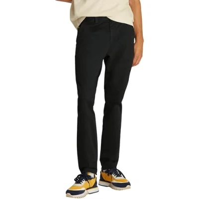 Image of Tommy Jeans Men&#039;s Chino, Black (Black), 36W / 30L
