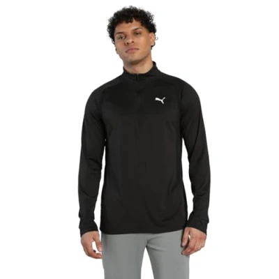Image of PUMA Men&#039;s M Tad Tech Fabric Mix 1/4 Zip Shirts (pack of 1)