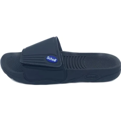 Image of Scholl Unisex Nautilus Slippers, black, 44 EU