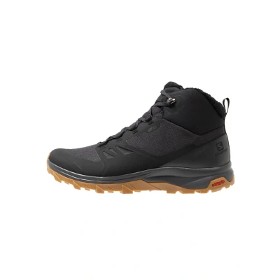 Image of Salomon Outsnap CSWP Winter boots, Men&#039;s, Size: 7.5, Black/ebony