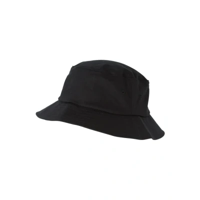 Image of Flexfit Twill Bucket Hat, Size: One Size, Black