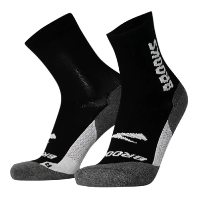 Image of Brooks Ghost crew Sports socks, Size: 4 9, Black br
