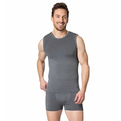 Image of ODLO Undershirt, Men&#039;s, Size: XXL, Grey melange