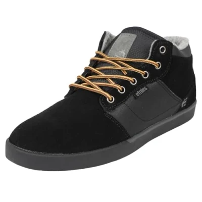 Image of Etnies Jefferson MTW Skate shoes, Men&#039;s, Size: 4, Black Leather/synthetics