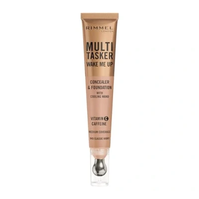 Image of Rimmel Multi Tasker Wake Me Up Foundation and Concealer 20ml (Various Shades) 045 Classic Ivory