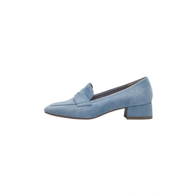 Image of Tamaris Slipons, Women&#039;s, Size: 5.5, Light blue Suede