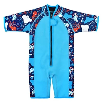 Image of Splash About Childrens Kids Shorty Wetsuit, Under The Sea, 2 4 Years EU