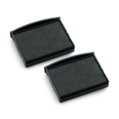 Image of COLOP E/2100 Black Replacement Ink Pads Pack of 2 107744 Stamp to fit 2100, 2160, 2106/P, 2100/4, 2160/RL DIY Set
